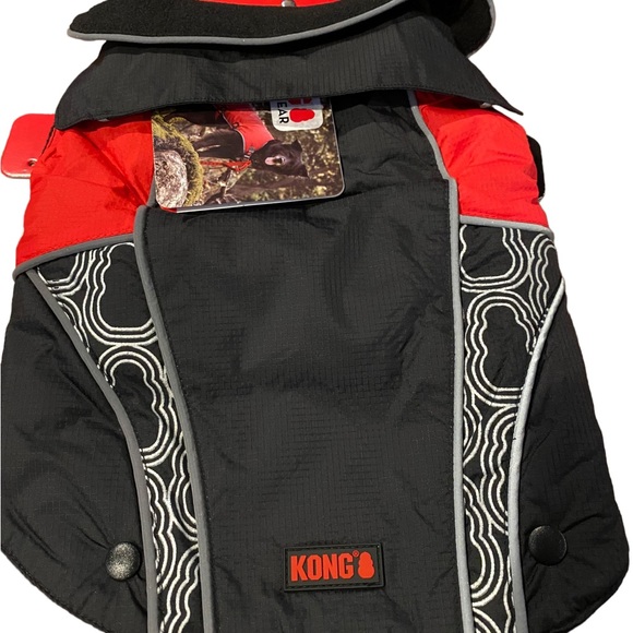 KONG Outerwear Water Resistant 3 in 1 Jacket With Fleece Layer XS NEW - Picture 7 of 8
